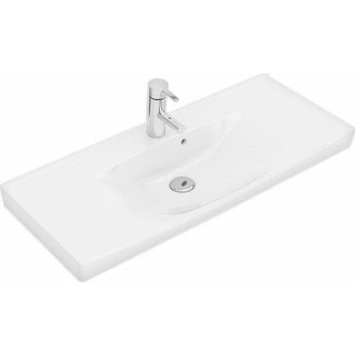 Ifö Spira Compact håndvask, 92,2x41,4 cm, hvid billede