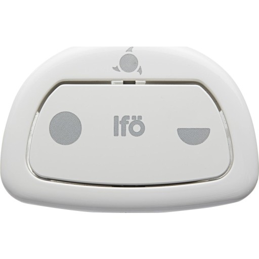 If Sign skylleknapst, hvid m/doseringsfunktion, dobbelt skyl