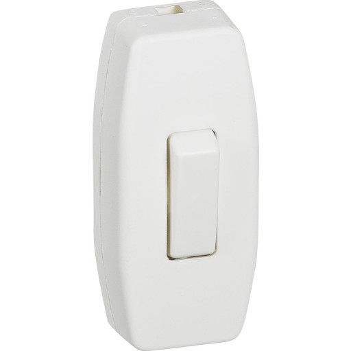 Lk Gennemgangsafbryder tp 144 hvid - ledningsafbryder