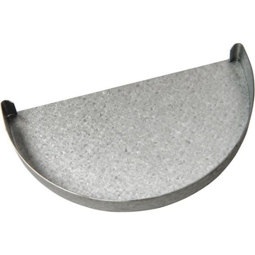 Plastmo endebund nr. 12, aluzink billede