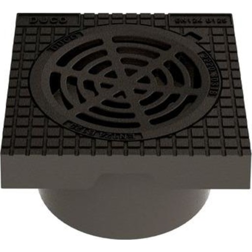 Duco fast karm med rist med lås til 315 mm opføringsrør billede