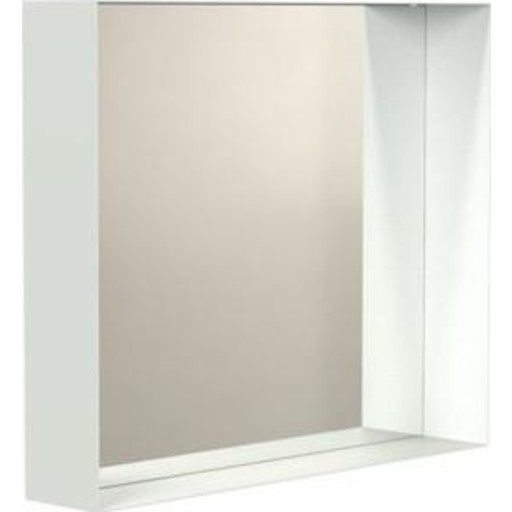 Frost Unu speil, 60x50 cm, hvit Baderom > Innredningen