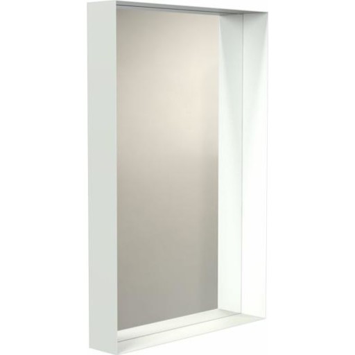 Frost Unu speil, 90x60 cm, hvit Baderom > Innredningen