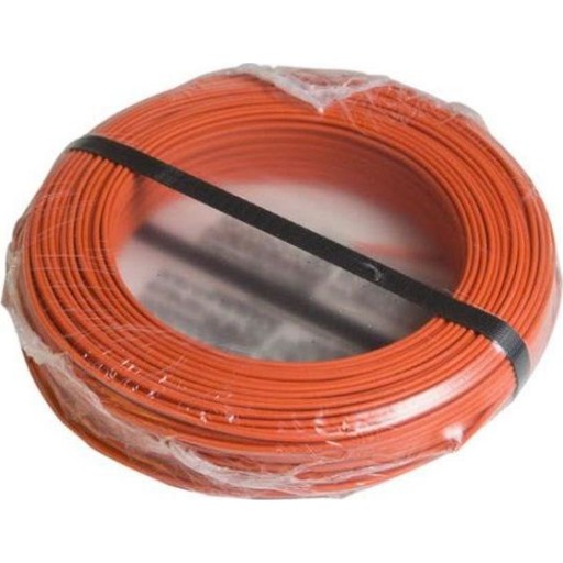 100 meter Installationsledning PVL, 1x1,5 mm², orange