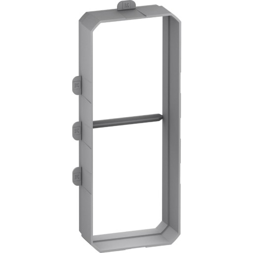 LAURITZ KNUDSEN Pudsudligningsring for nye FUGA indmurings- og indstøbningsdåser 2,5 modul.