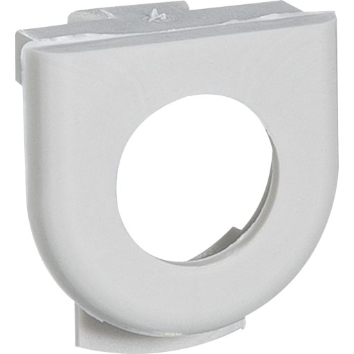 LAURITZ KNUDSEN Fuga® plasttylle f/underlag rund, lysegrå.