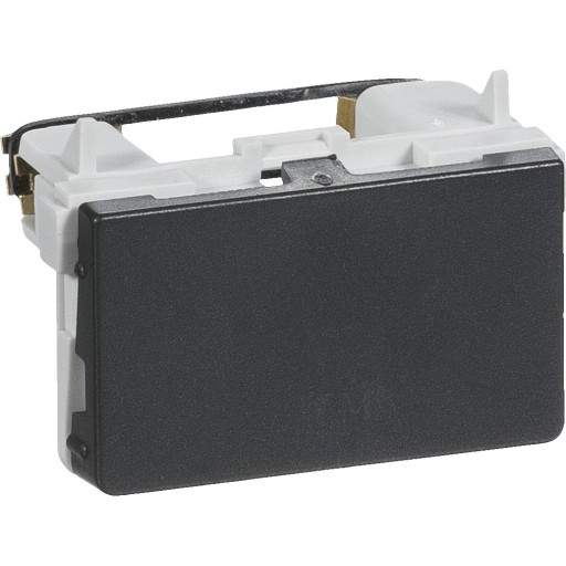 LK Fuga tekstfelt, 0,5 modul, koksgrå billede