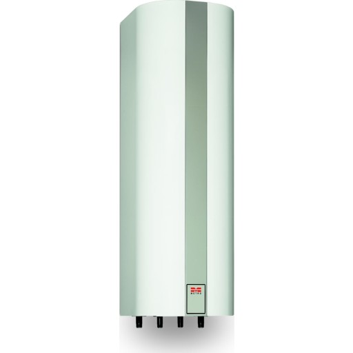 METRO THERM Varmtvandsbeholder, fjernvarme 160 ltr. med 3/8 1,0 m² hedeflade. BxHxD: 1400x460x460 mm