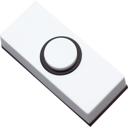 FRIEDLAND BY HONEYWELL Ringetryk Sesame hvid uden lys, LxBxH: 55x24x18mm for batterier eller trafoer