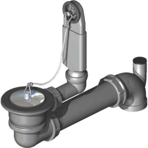 Intra A8 Afløbssæt Krom