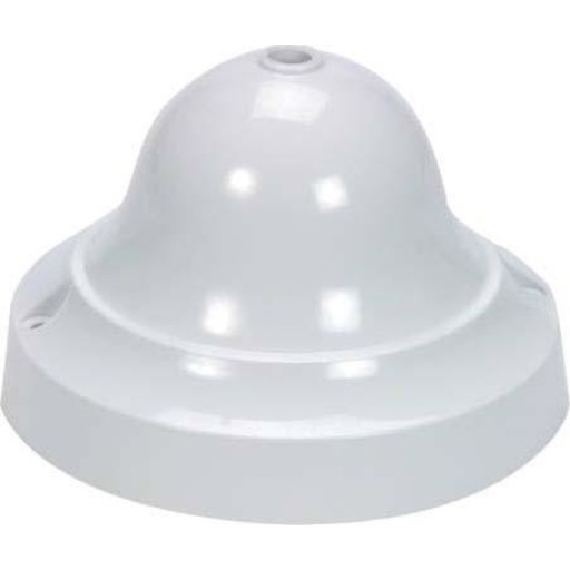 Loftsbaldakin - Ø110mm, Bakelit, Hvid