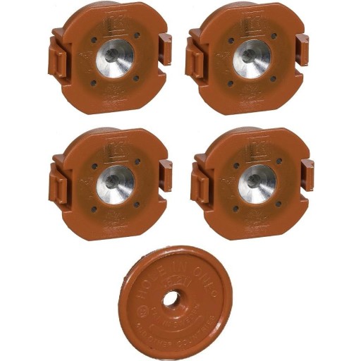 4 stk. magnetindsatse og 1 stk. standard magnetsger (leveres i plastboks)