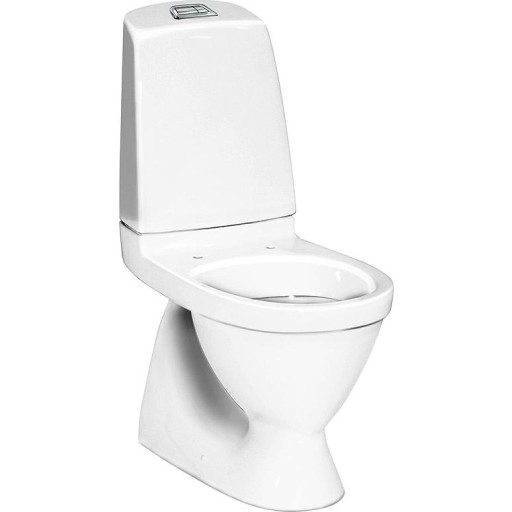 Gustavsberg Nautic 5500L - Toilet, skjult S-ls, 650 x 345 mm