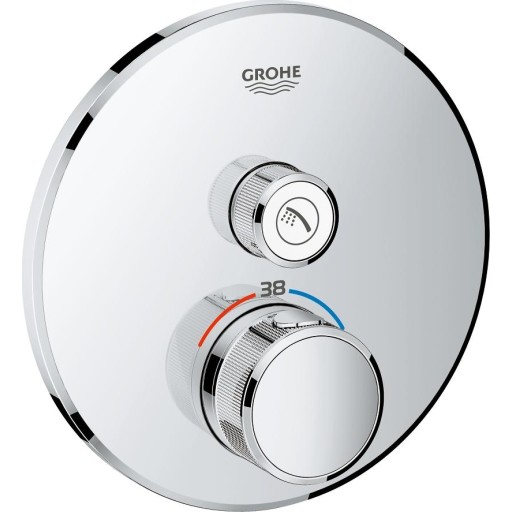 Grohe Grohtherm SmartControl brusearmatur, krom billede
