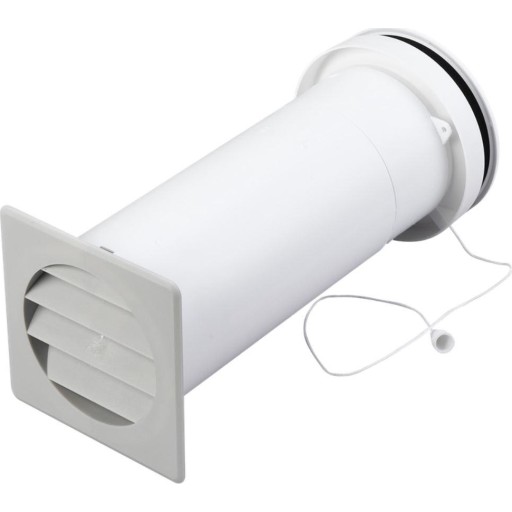 Duka teleskopventil, Ø105 mm billede