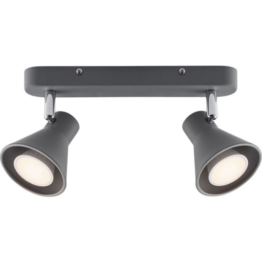 Nordlux Eik spotlampe, 2 spots, grå