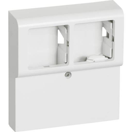 LK Fuga Softline panelunderlag med sprosse, 2 modul, hvid billede