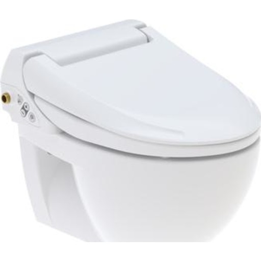 Geberit AquaClean 4000 dusjtoalett, uten skyllekant, rengjøringsvennlig, hvit Baderom > Toalettet