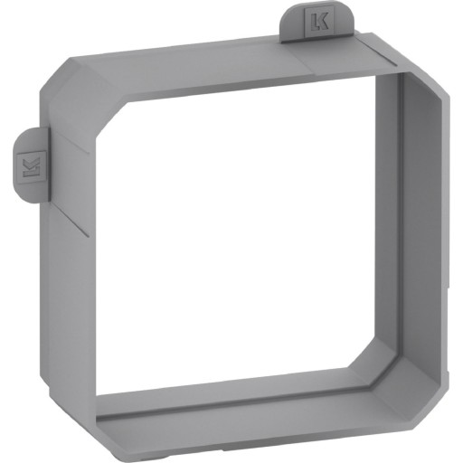 LAURITZ KNUDSEN Pudsudligningsring for nye FUGA indmurings- og indstøbningsdåser 1 modul.