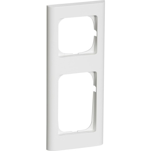 LAURITZ KNUDSEN FUGA® ramme Soft 68 2,5 modul soft, hvid.