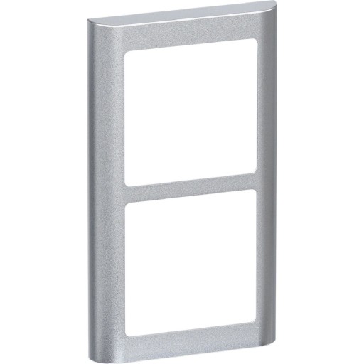 LAURITZ KNUDSEN FUGA SOFT designramme 2 modul lodret, stålmetallic.