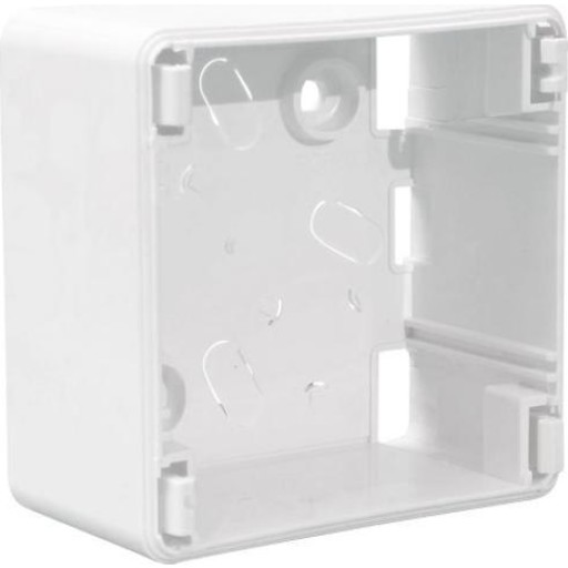 LK Opus 66 underlag 1 modul 34 mm - Hvid