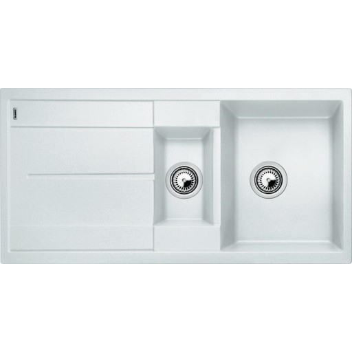 Blanco Metra 6 S UX diskb&auml;nk, 100x50 cm, vit