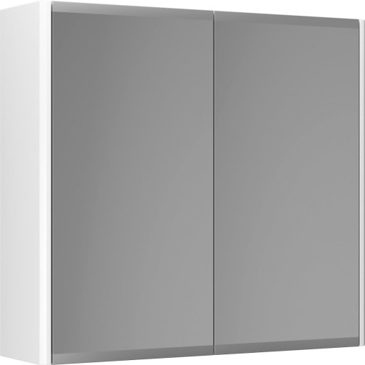 Gustavsberg Graphic spegelskåp, 60x55 cm, slät vit
