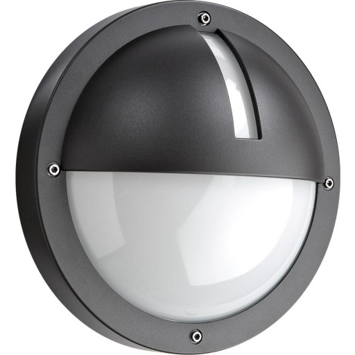 SG Armaturen - Uno E27 Væglampe IP65 - Grafitgrå