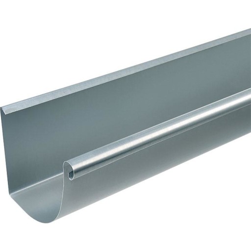 Plastmo Stål Plus arkitekt tagrende 1/4 rund 14" 3 meter