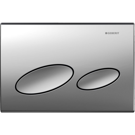 Geberit betjeningsplade Kappa 20, kunststof mat krom