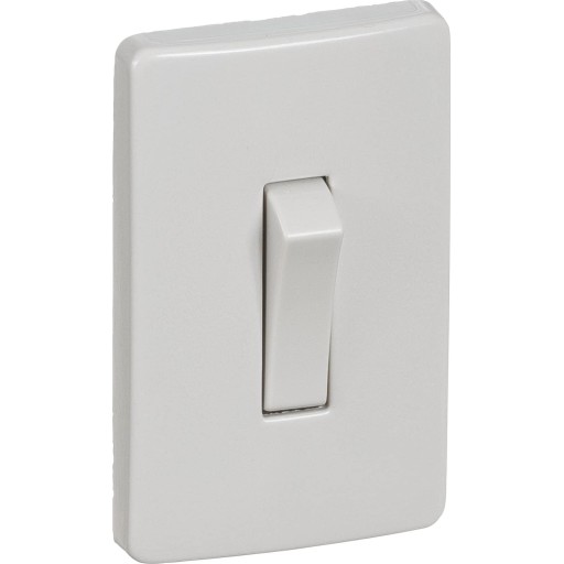 LAURITZ KNUDSEN Afbryder korrespondance smal minitangent lysegrå