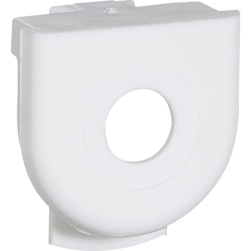 LK FUGA plasttylle for Baseline underlag for runde kabler, hvid