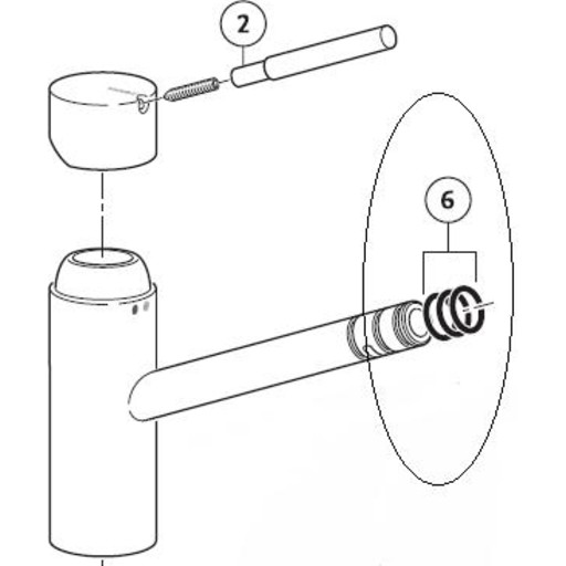 Børma O-ring t/Lux-tud billede