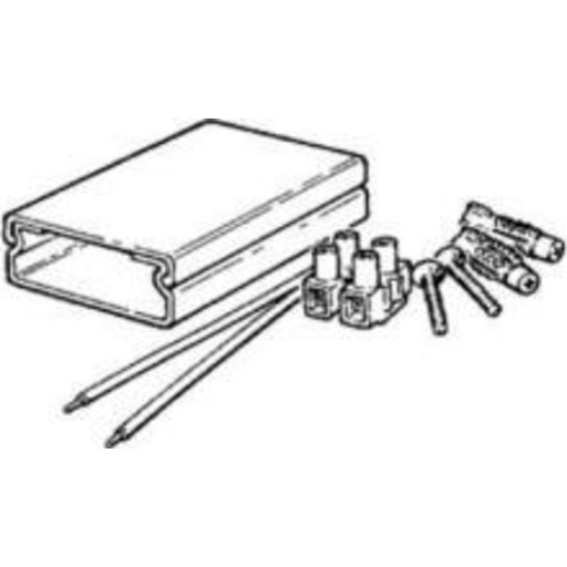 Gabotherm installationssæt til stikkontakt monteret i panelunderlag