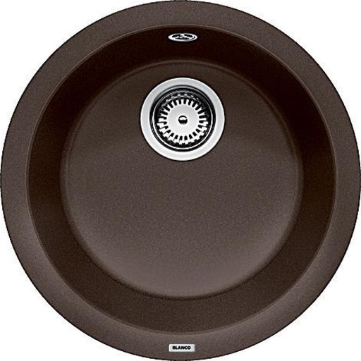 Blanco Rondo UX diskbänk, Ø45 cm, brun