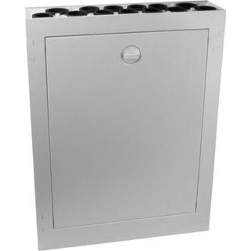 400 x 550 x 96 mm Quickskab incl. nipler Roth