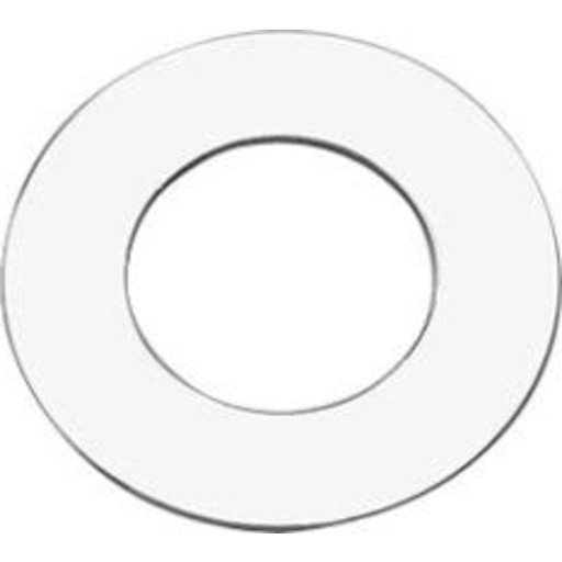 Vola dækroset i børstet krom - Ø60/Ø36 mm