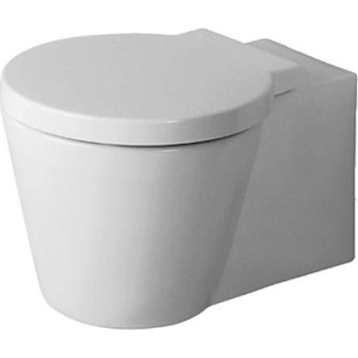 Duravit Starck 1 vegghengt toalett, rengjøringsvennlig, hvit Baderom > Toalettet
