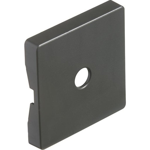 LAURITZ KNUDSEN Afdækning for LK FUGA 5-leder lampeudtag, 1 modul koksgrå