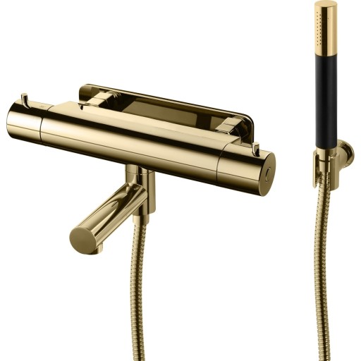 Tapwell Evo EVM026-150 badkarsblandare med duschset, mässing