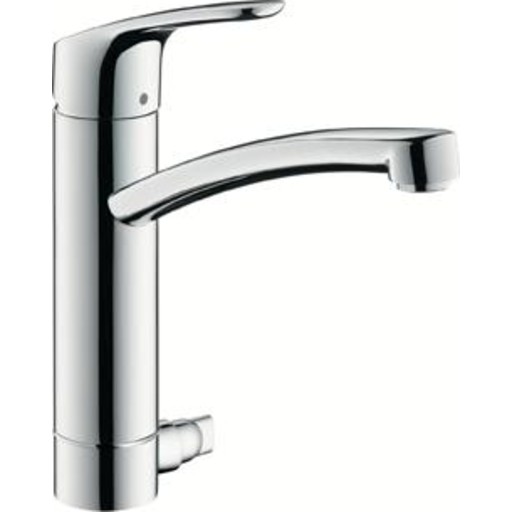 Hansgrohe Focus 200 k&ouml;ksblandare, diskmaskinsavst&auml;ngning, krom