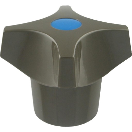 FM Mattsson - Armaturgreb, olivenfarvet med bl prik (koldt vand)