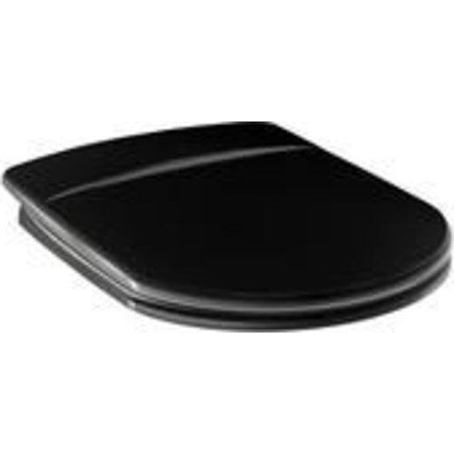 Gustavsberg Logic toalettsits, soft close, svart