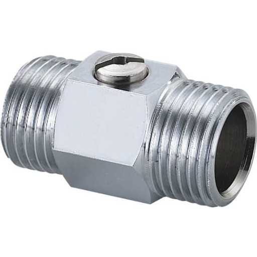 Kuglehane Securex np/np kort krom - 1/2"