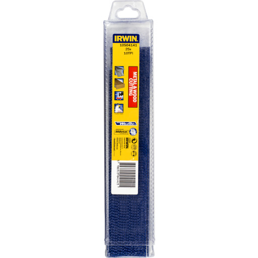 Irwin bajonetsavklinge 200 mm - 25stk - til metal/træ