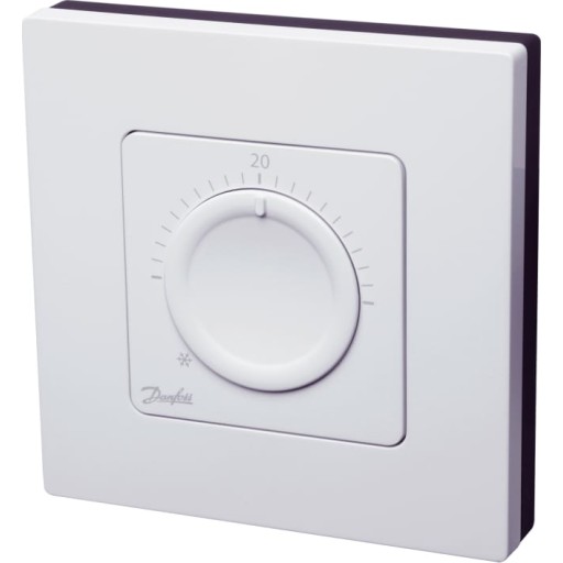 Danfoss Icon RS 230V drejeknap vægmontering