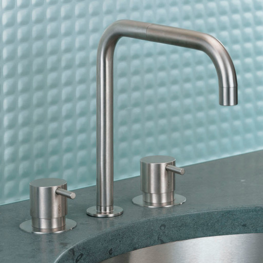 Vola KV4 k&ouml;ksblandare, st&aring;l