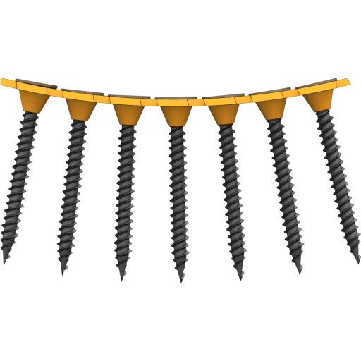 Gipsskrue båndede P-SCREW S Olieret PH2 3,5 x 35 mm - 1000 Stk