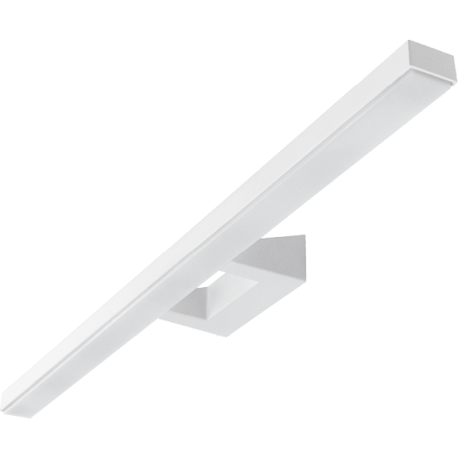 SG View spejllampe, 3000K, hvid, 80 cm